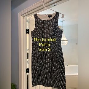 The Limited black and white dress